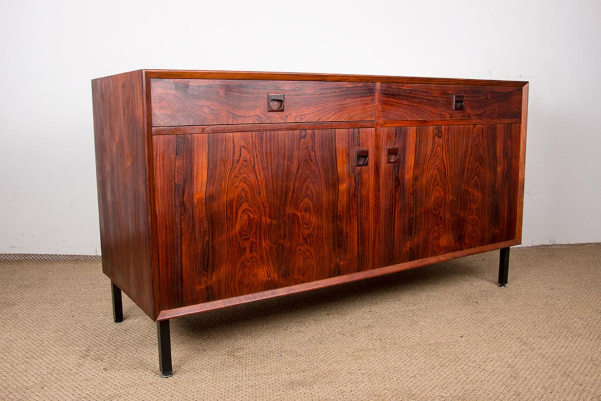 Buffet, Sideboard, Danish Rosewood by Erik Brouer 1960. 3