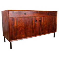 Buffet, Sideboard, Danish Rosewood by Erik Brouer 1960.