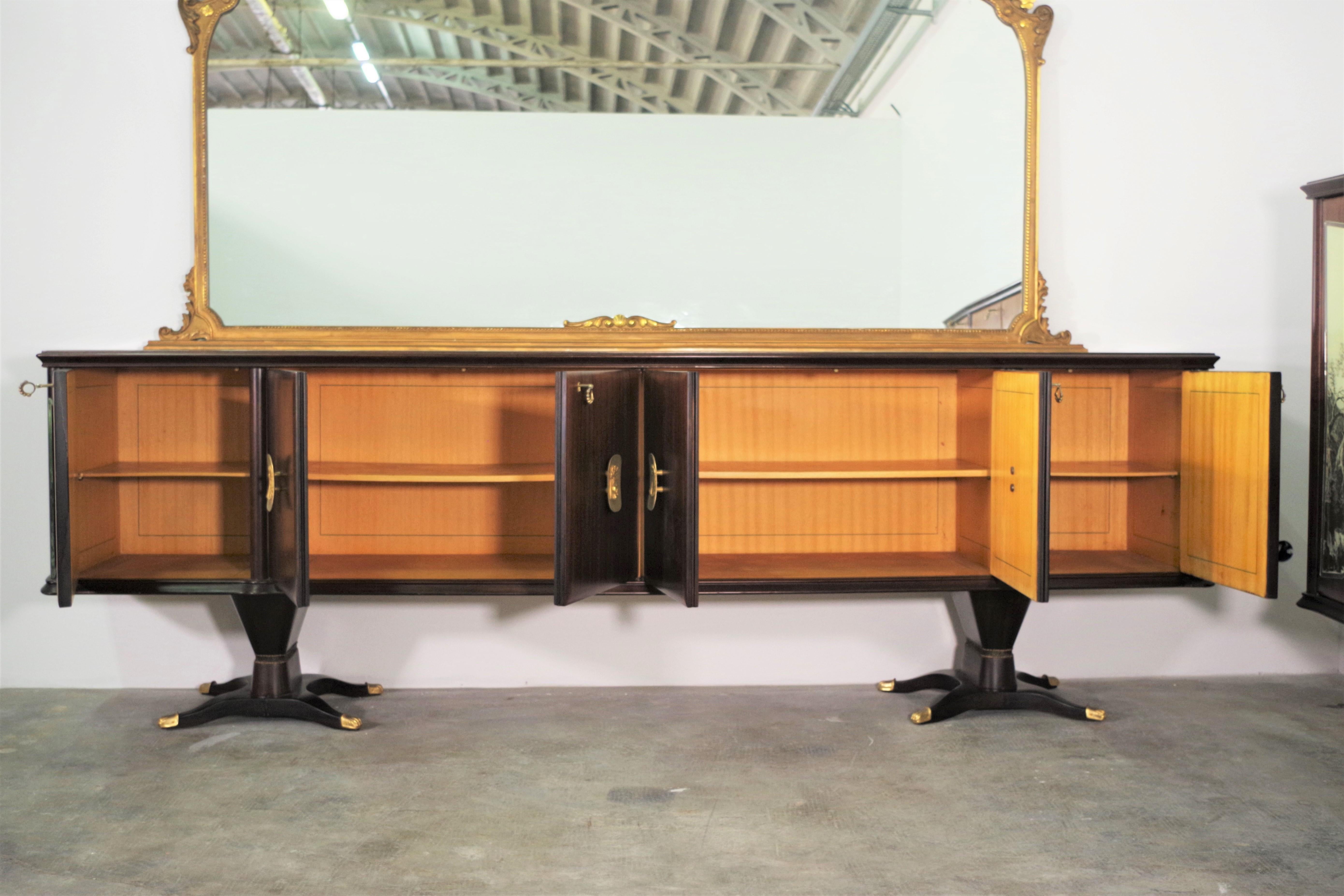 Buffet Sideboards from Fratelli Rigamonti, 1940s, Set of 2 For Sale 13