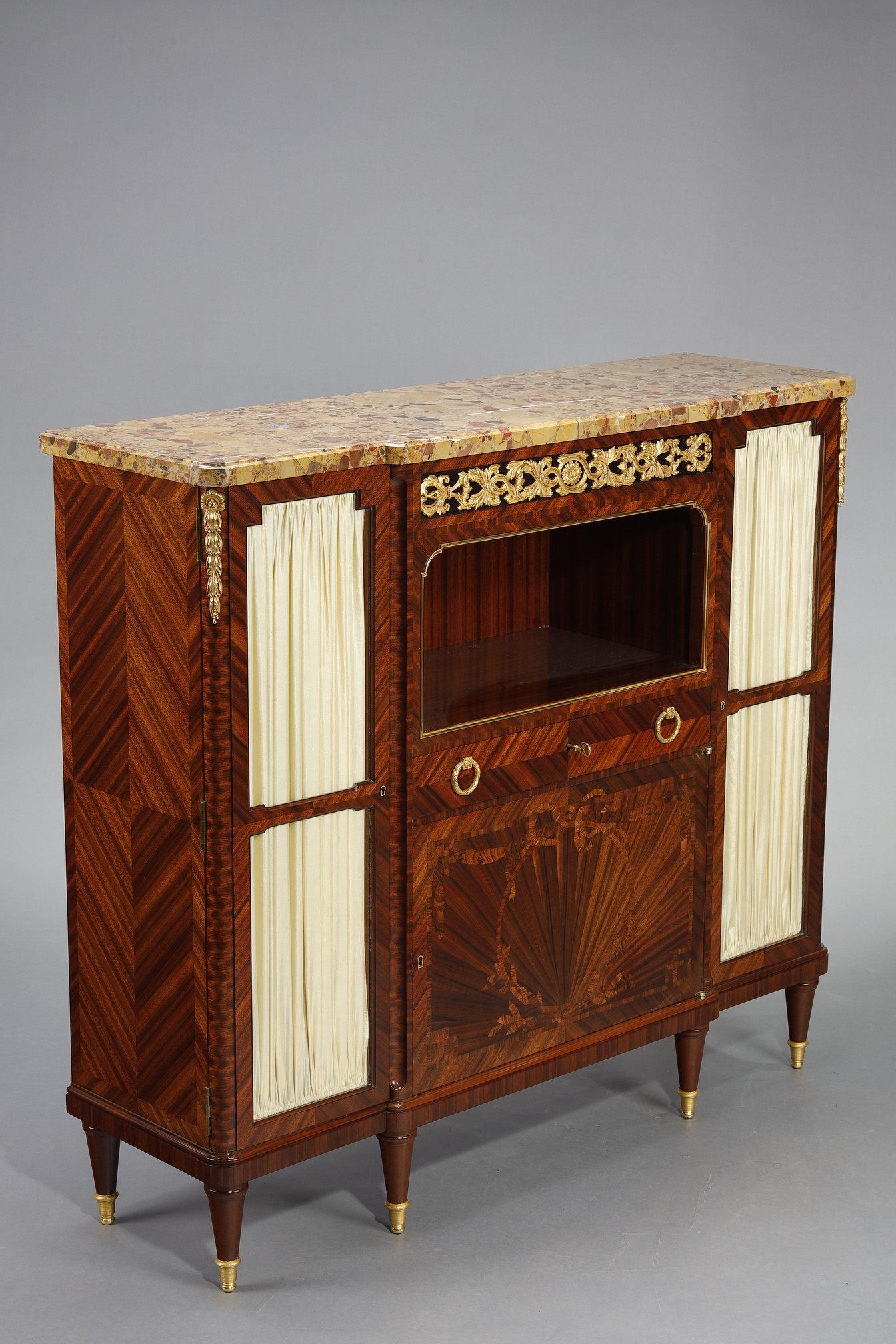 Gilt Buffet signed by Sormani For Sale