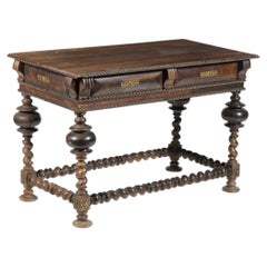 Buffet table in Noble Wood - 19th century