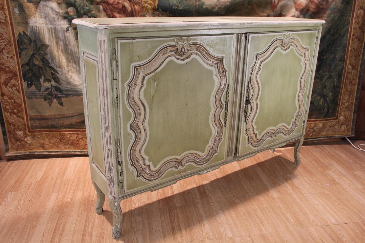 Buffet With Green Re-edged Support Height. Late 18th/early 19th Century For Sale 2