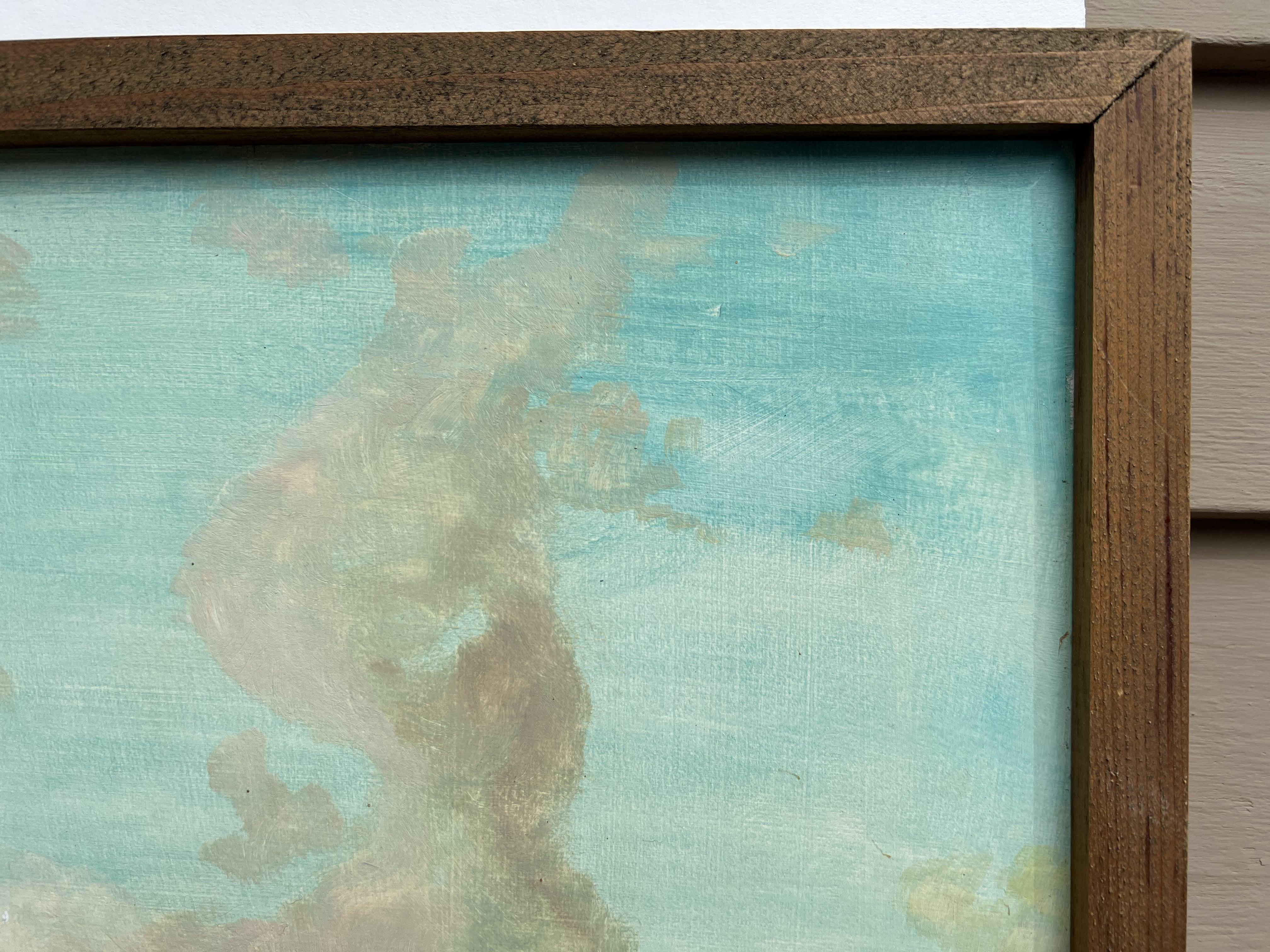 Vintage 1991 Oil painting on boards, seascape, Bugalet, Signed, Dated, Framed For Sale 3