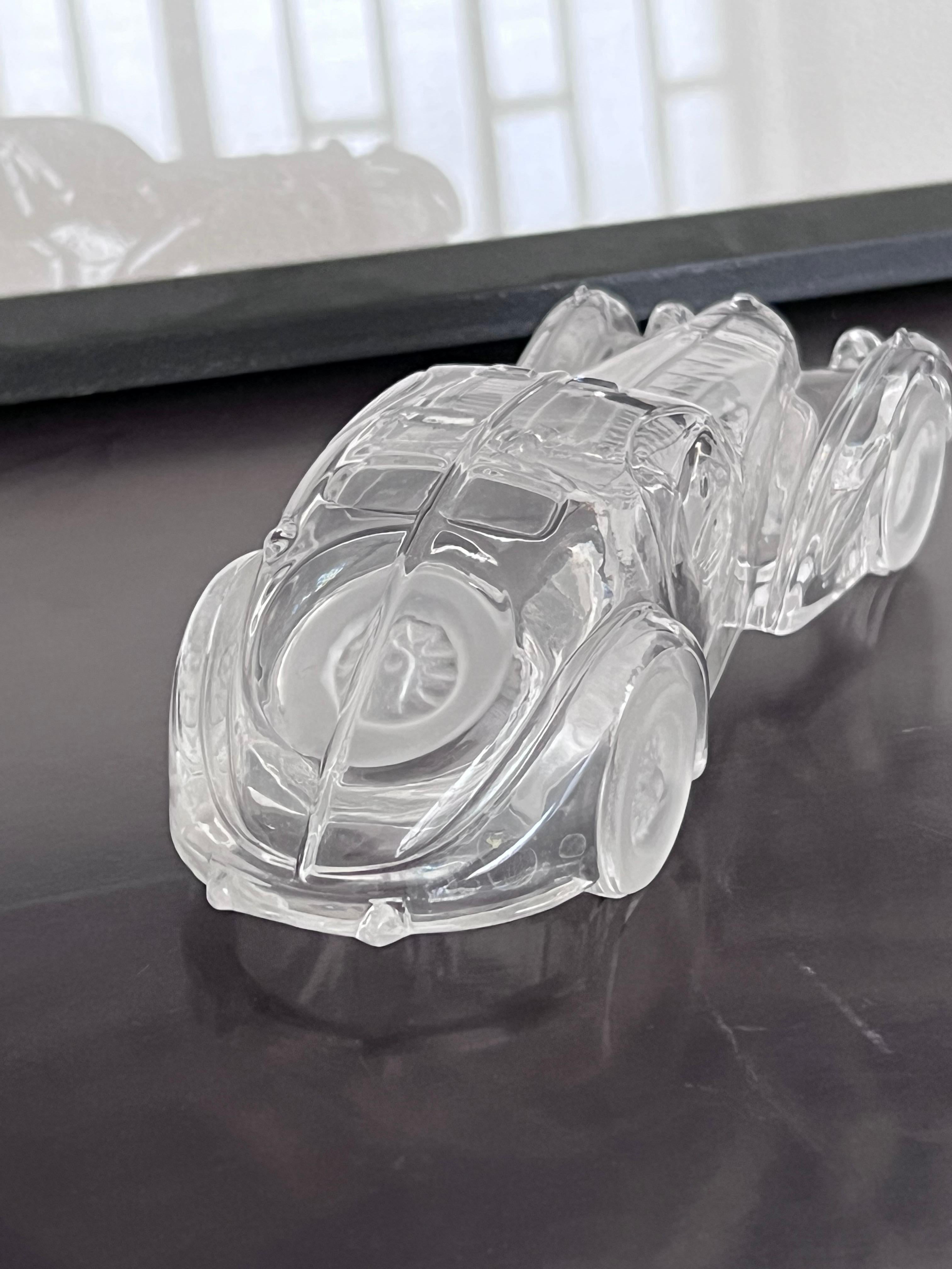 Bugatti 57 SC Atlantic Kristall-Modellwagen, wie die Ralph Lauren Kollektion  (Italienisch) im Angebot