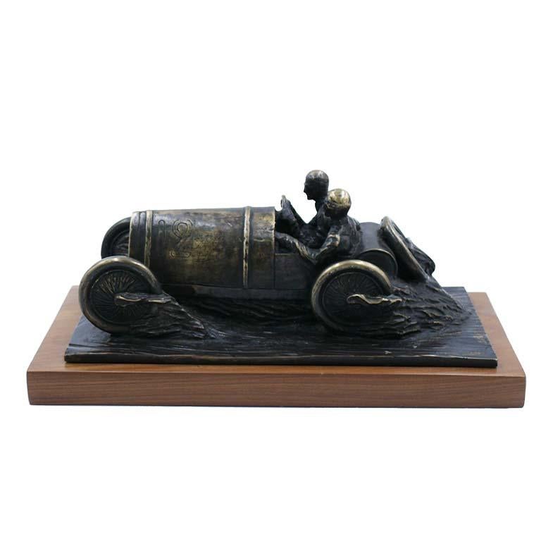 Bugatti bronze race car In Good Condition In Buenos Aires, Argentina