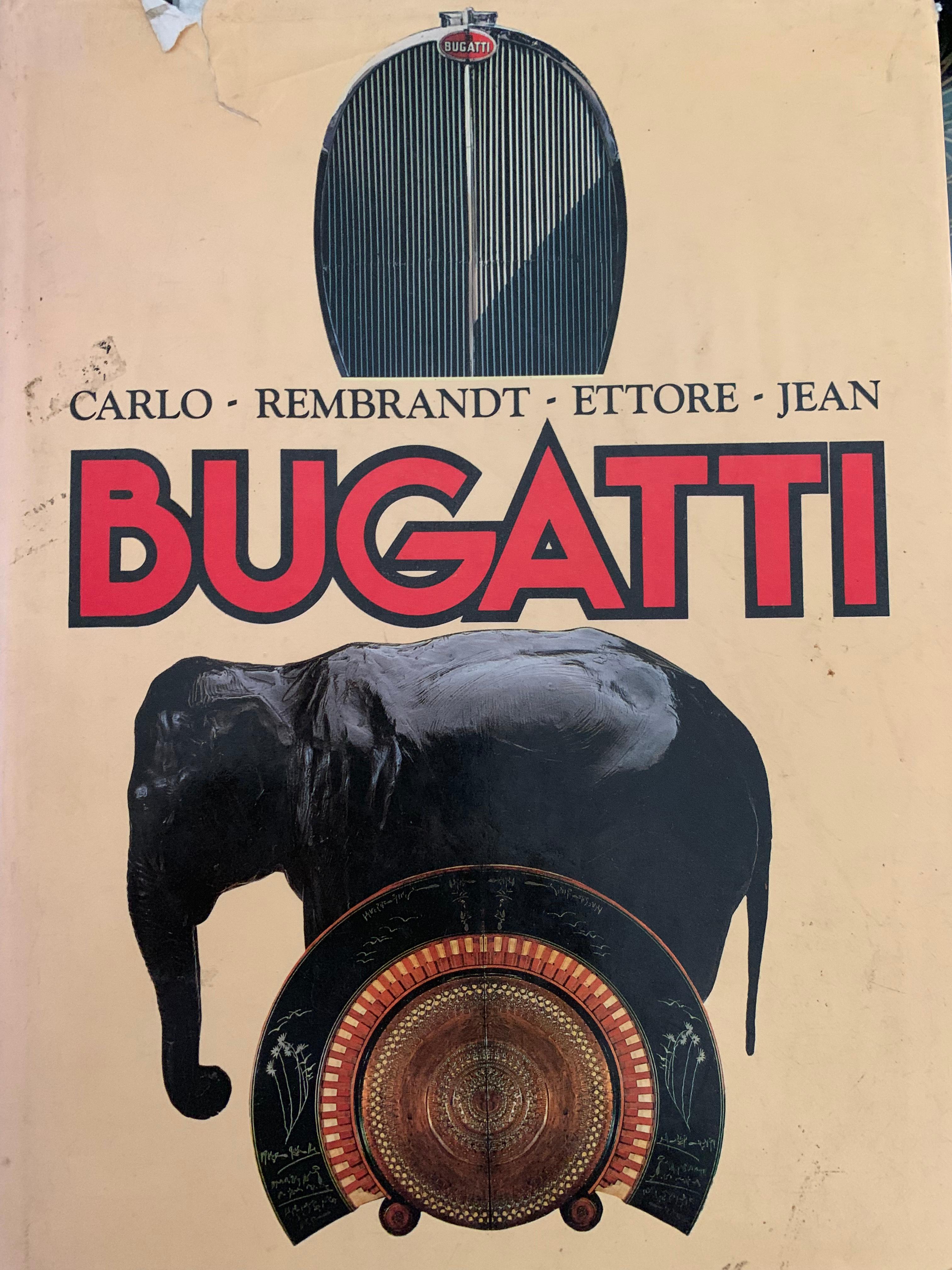 Póster Bugatti de Rene Vincent para Bedos, París, años 60 en Bueno estado para la venta en Montelabbate, PU