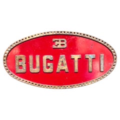 Used BUGATTI sign 