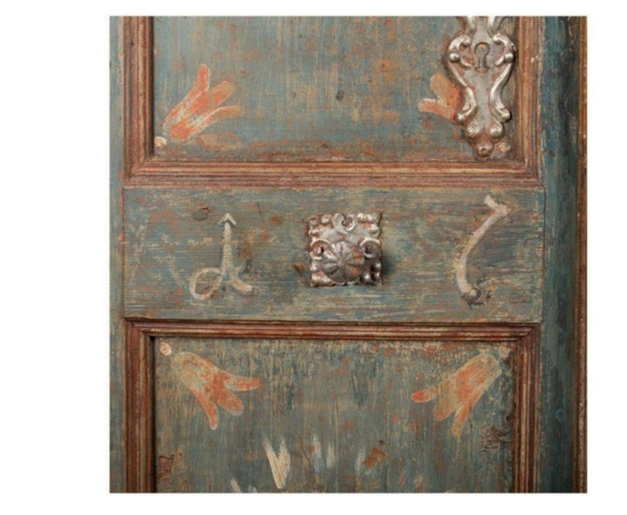 Hand-Crafted Builder's Cupboard Bavaria-Germany, Probably Bad Tölz, 