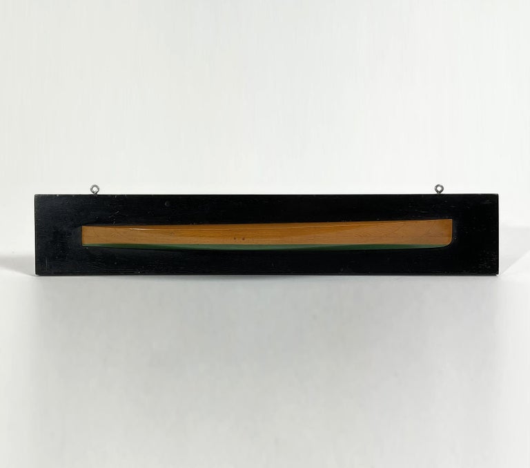 Builders Half Model of a Speedboat For Sale at 1stDibs