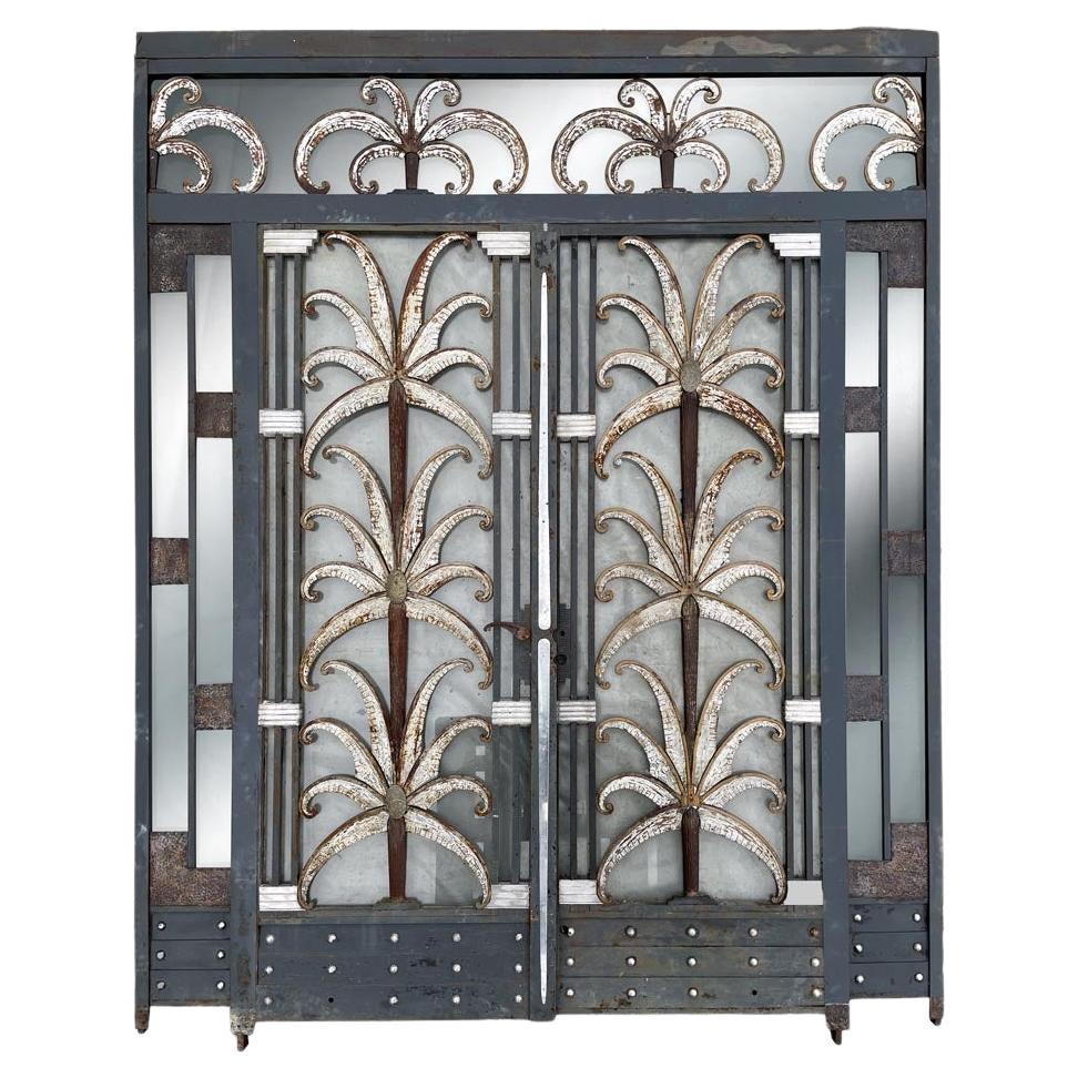 Armand Albert RATEAU (création) Baguès FRÈRES (exécution) double-porte Art déco