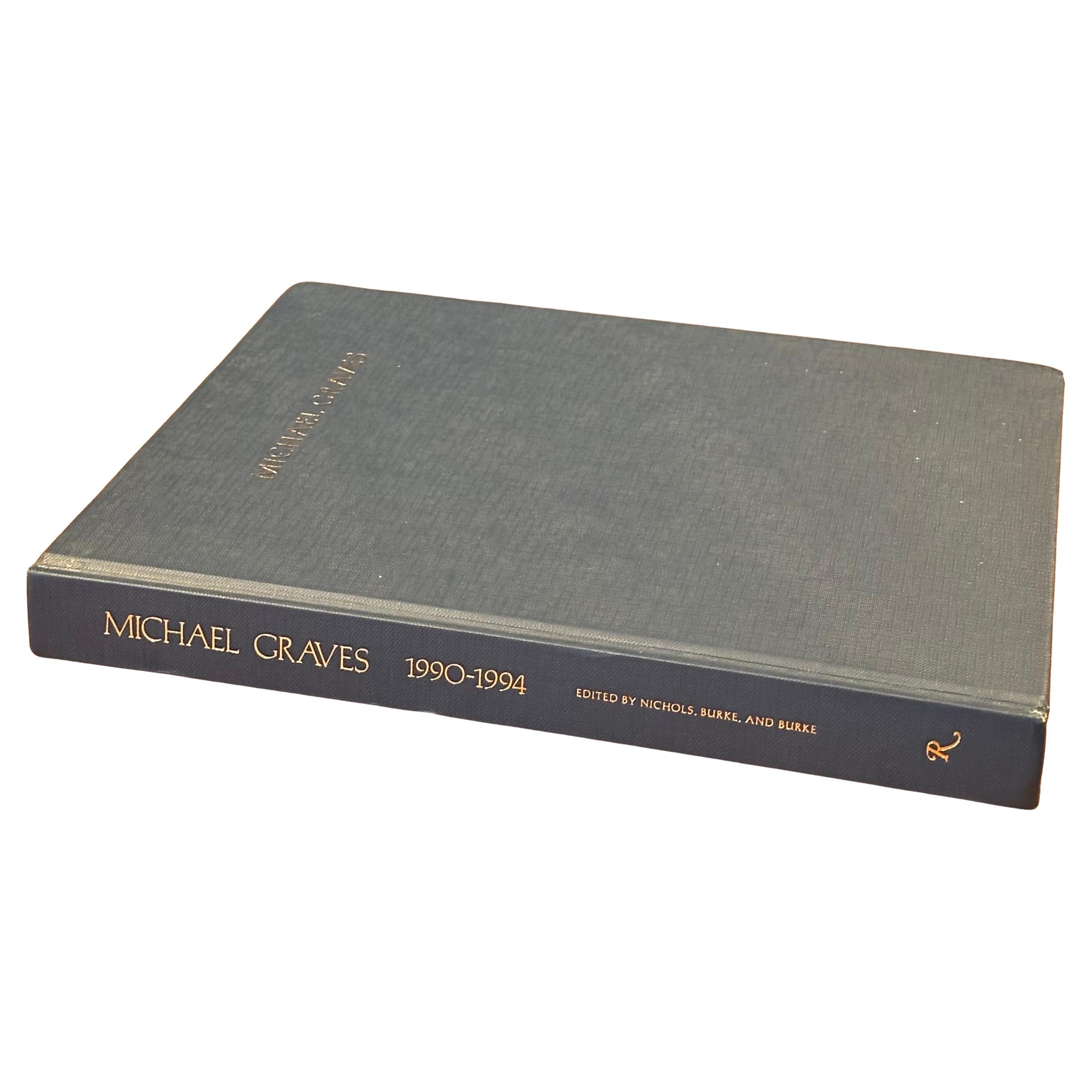 "Buildings and Projects 1990 - 94" Book Signed by Michael Graves - First Edition For Sale