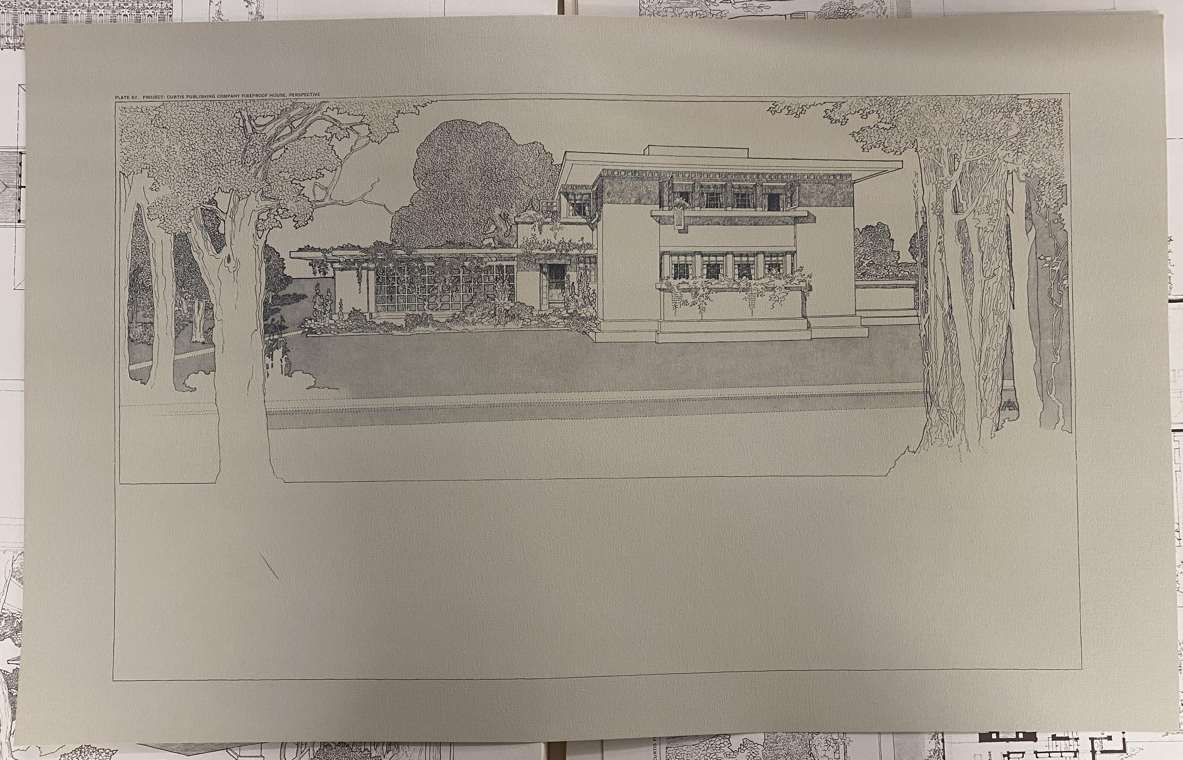 Buildings Plans and Designs by Frank LLoyd Wright (Book) For Sale 1