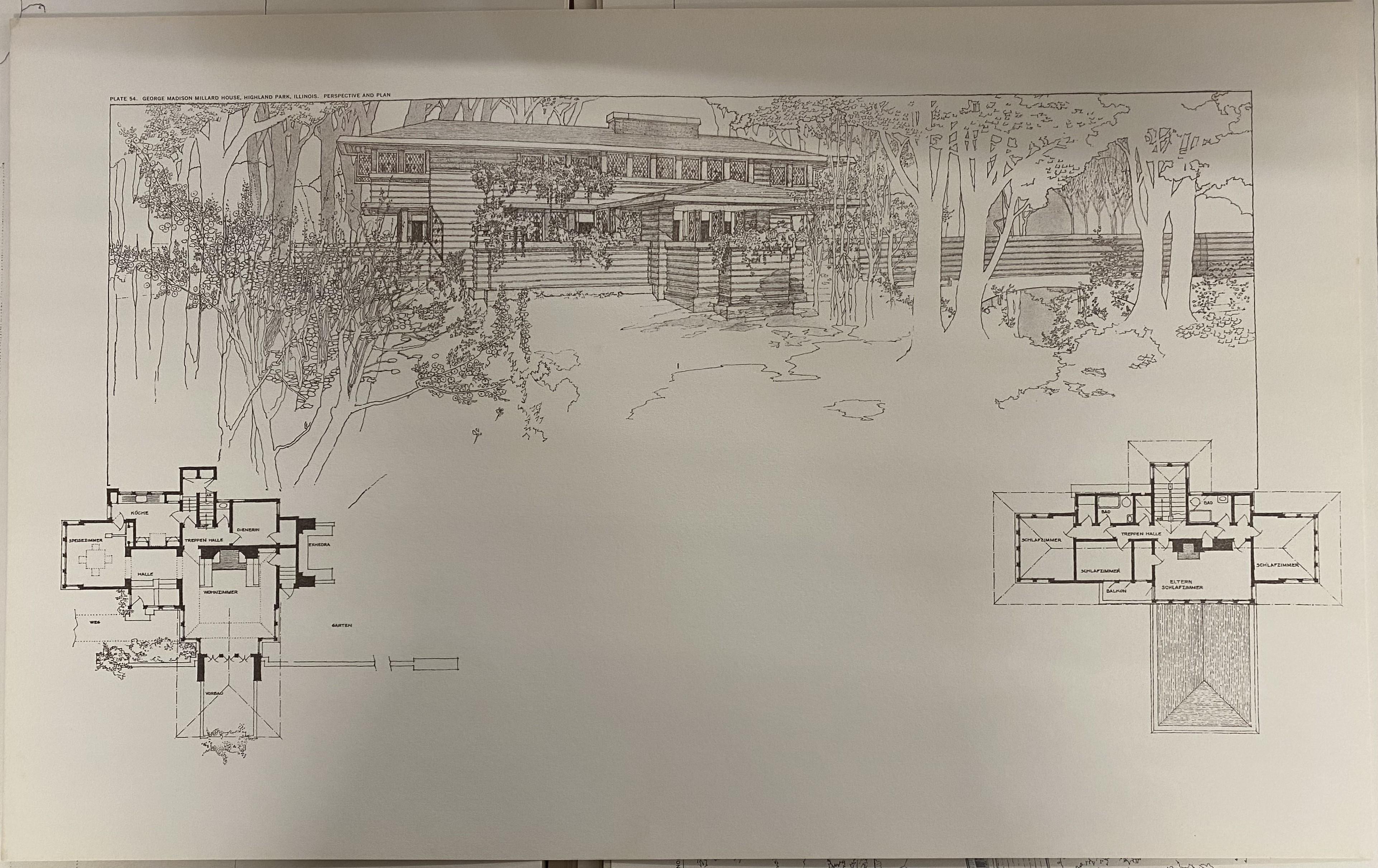 Buildings Plans and Designs by Frank LLoyd Wright (Book) For Sale 3