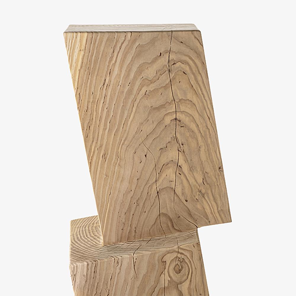 Built-in Cedar Barstool In New Condition For Sale In Paris, FR