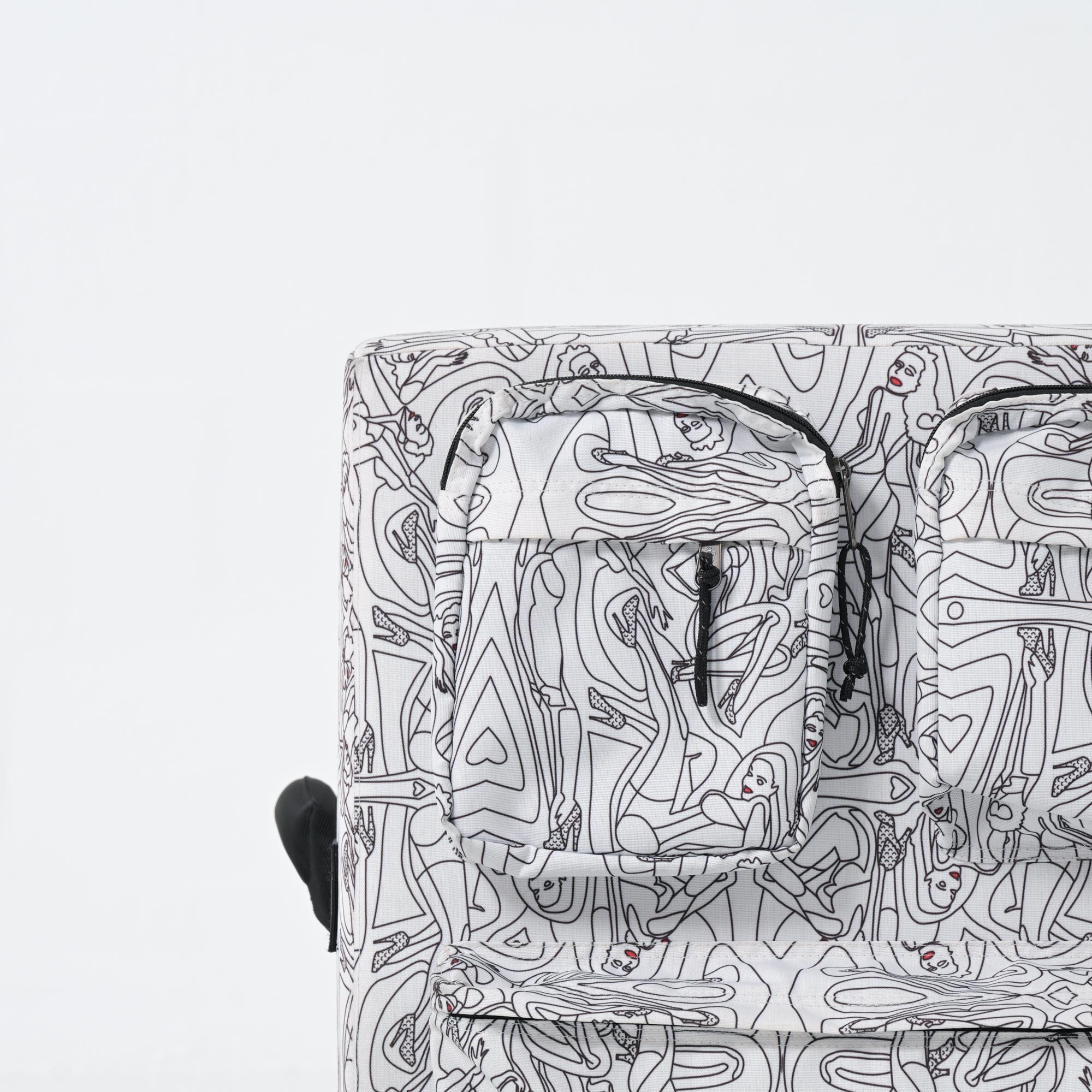 'Built to Resist' stool by Quinze & Milan for Eastpak 10/10 For Sale 6