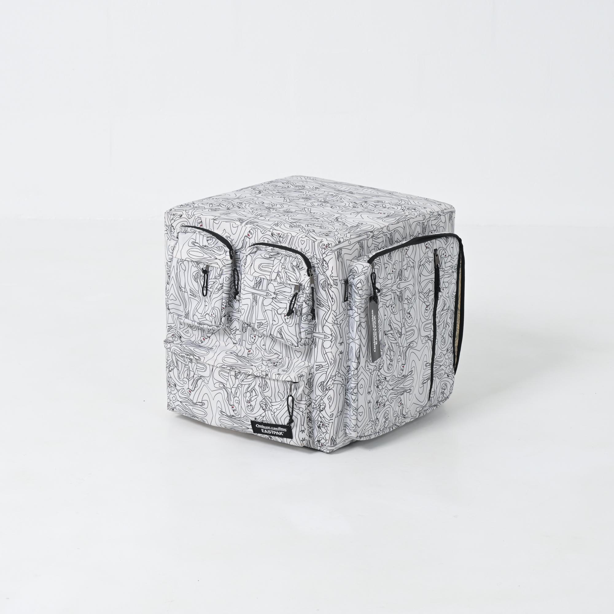Belgian 'Built to Resist' stool by Quinze & Milan for Eastpak 10/10 For Sale