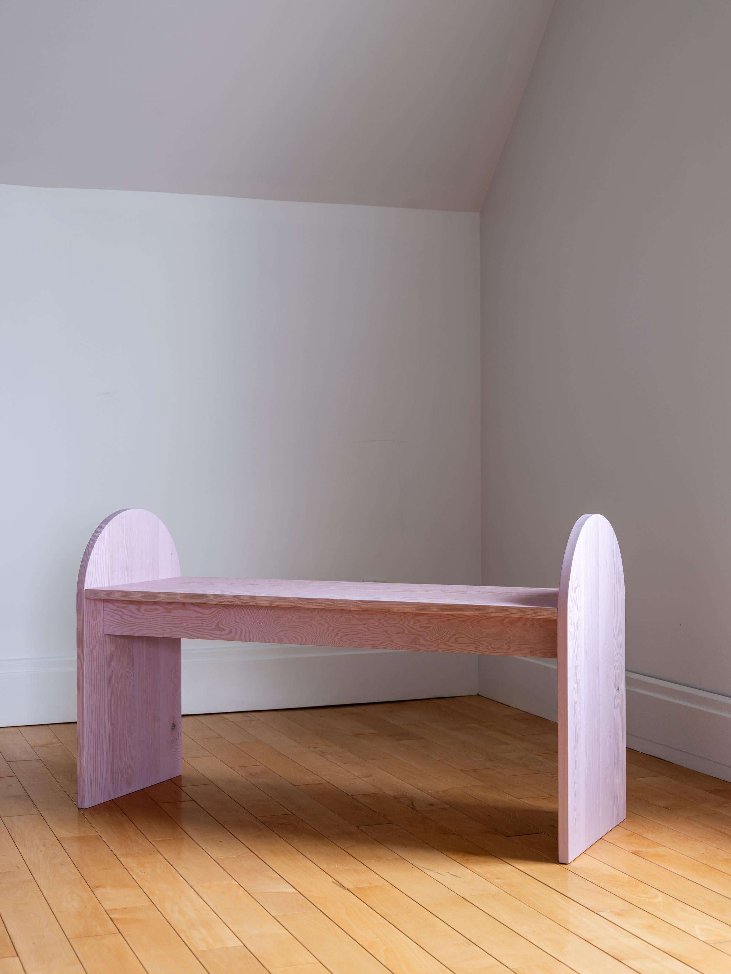 BUIS L Banc d'entrée - Fabrication artisanale au Canada - Le Tenon & la Mortaise en vente 4