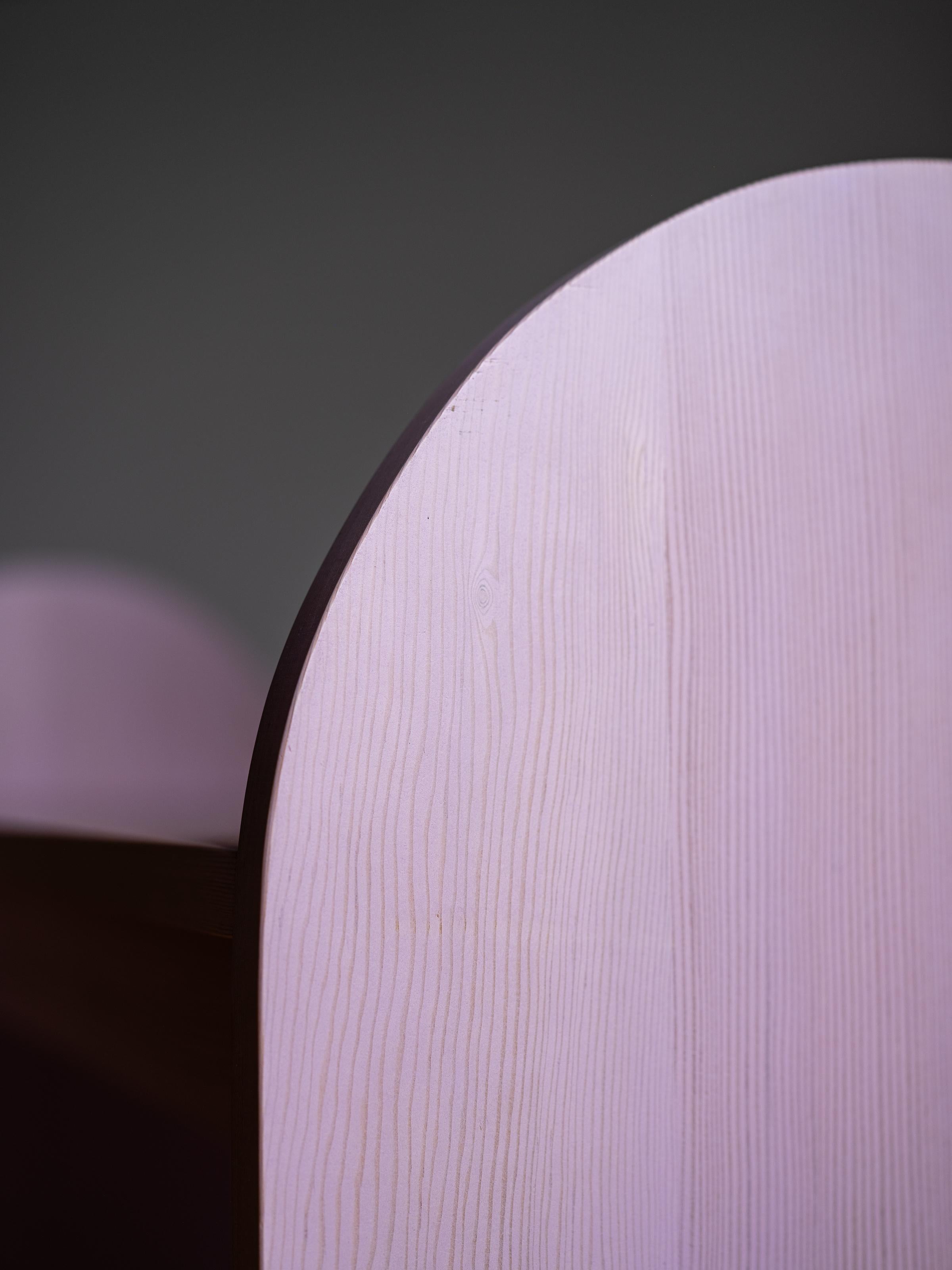 BUIS Stool & Side Table - Handcrafted in Canada - Le Tenon & la Mortaise In New Condition For Sale In Saint-André-de-Kamouraska, CA