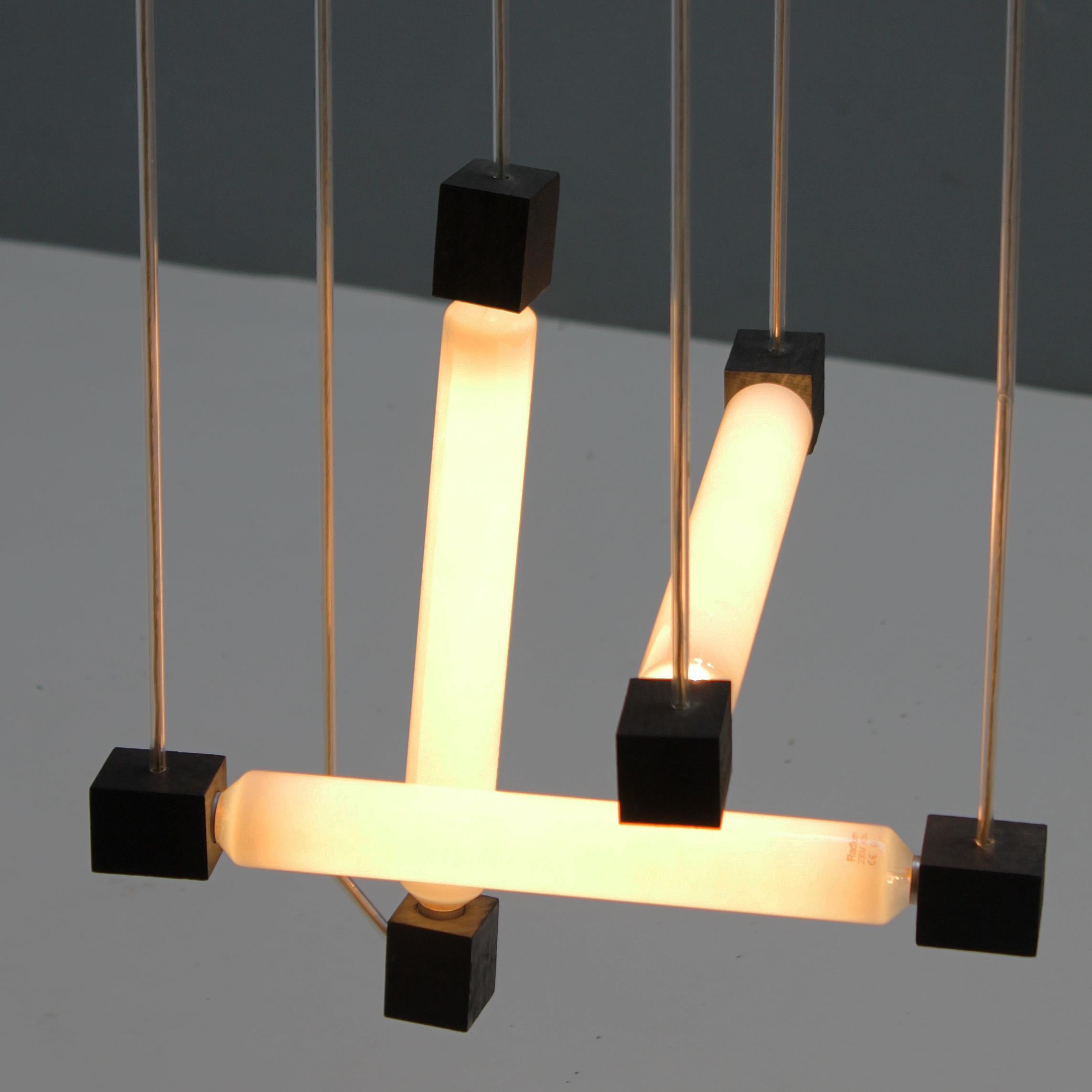 Painted 'Buizenlamp' Attributed to Gerrit Rietveld For Sale