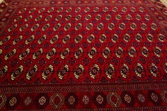 Bukara Turkmen (Russian) Traditional Geometric Design Rug