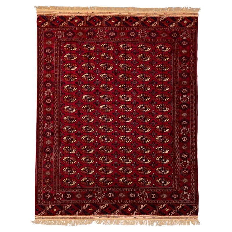 Antique Russian Area Rug Uzbak Design For Sale at 1stDibs