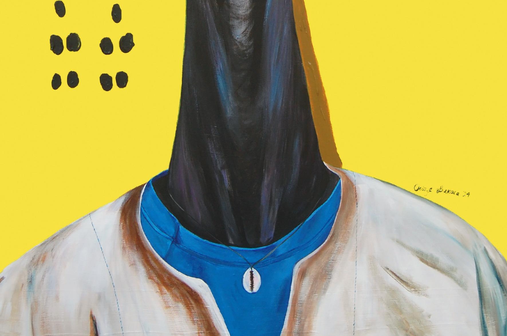 Agbomola 2 - Siglo XXI, Contemporáneo, Figurativo, Comentario cultural, África en venta 1