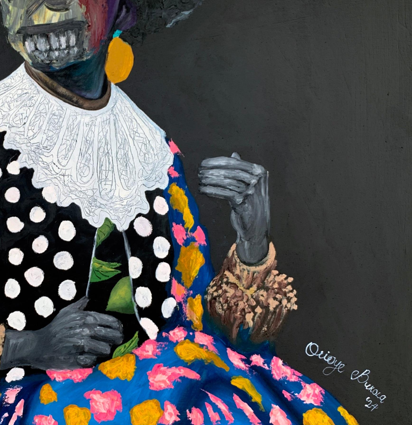 Danza di una nuova estate (Ege)  -21° Secolo, Contemporaneo, Figurativo. Africa in vendita 1