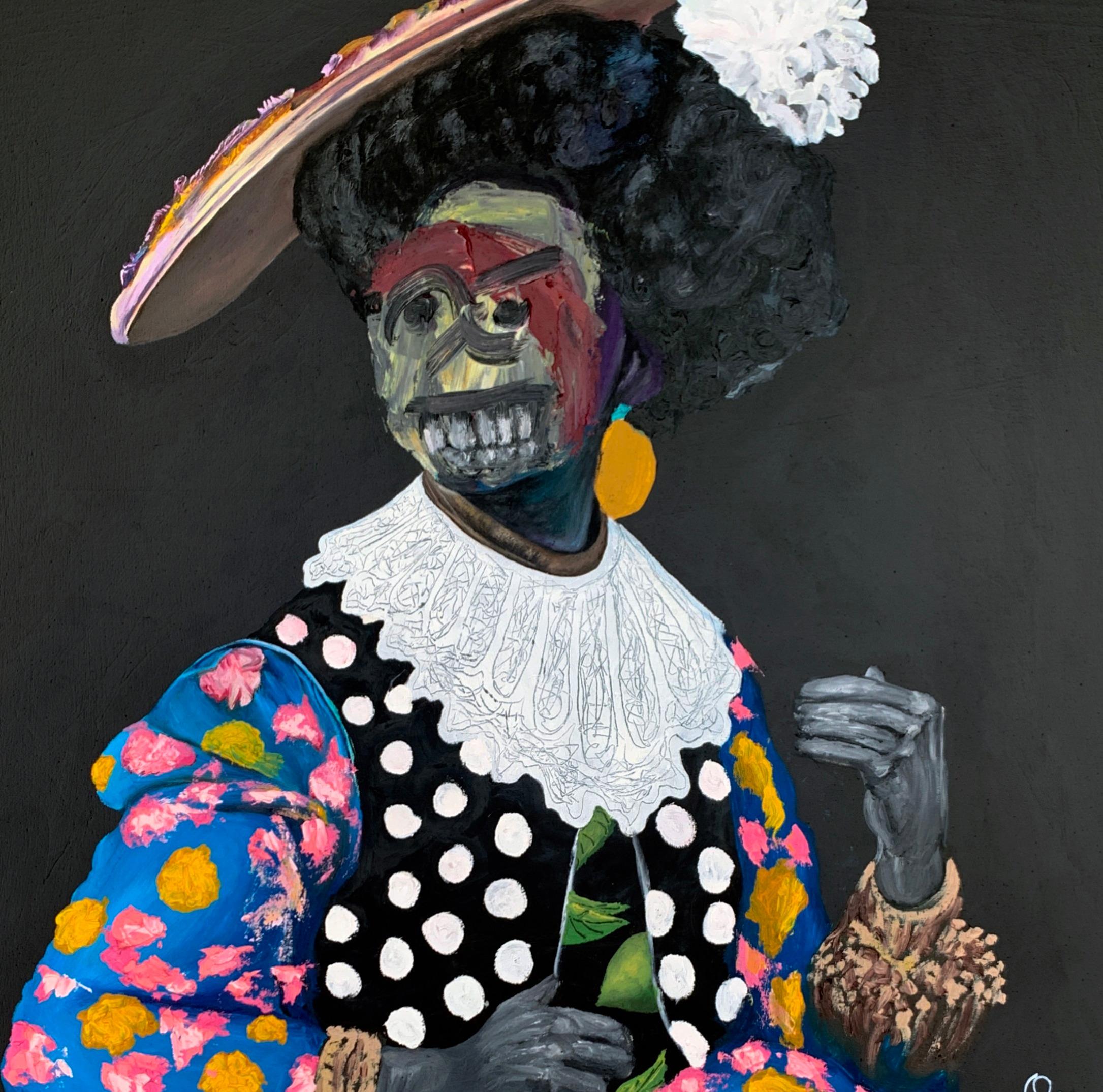 Danza di una nuova estate (Ege)  -21° Secolo, Contemporaneo, Figurativo. Africa in vendita 2