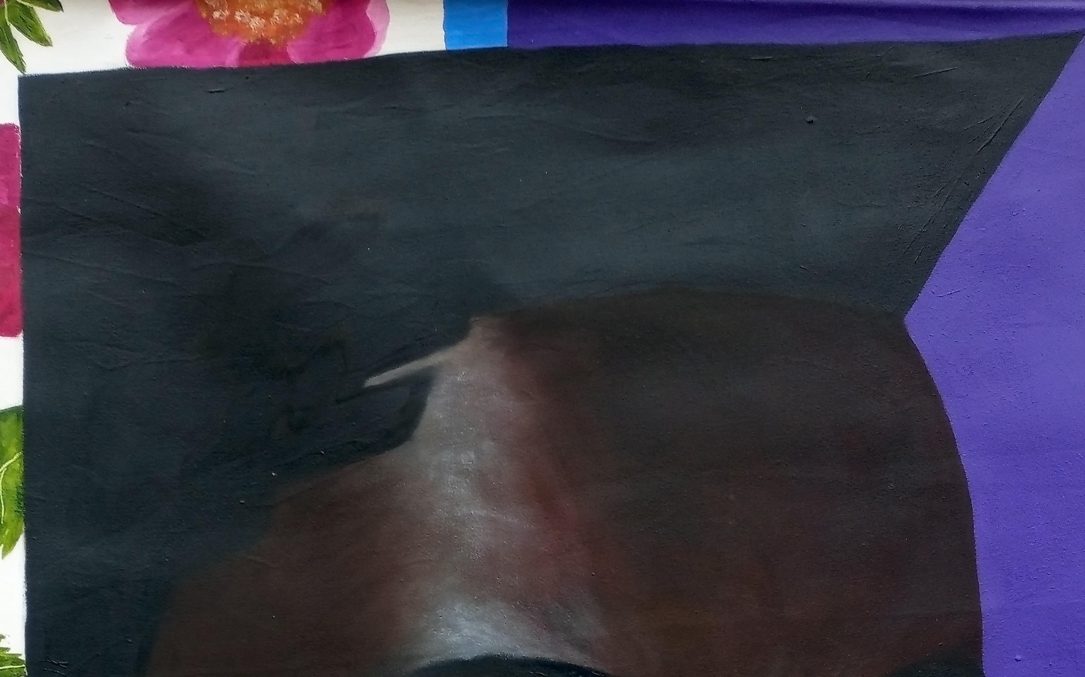 Defiance II - Painting by Bukola Orioye