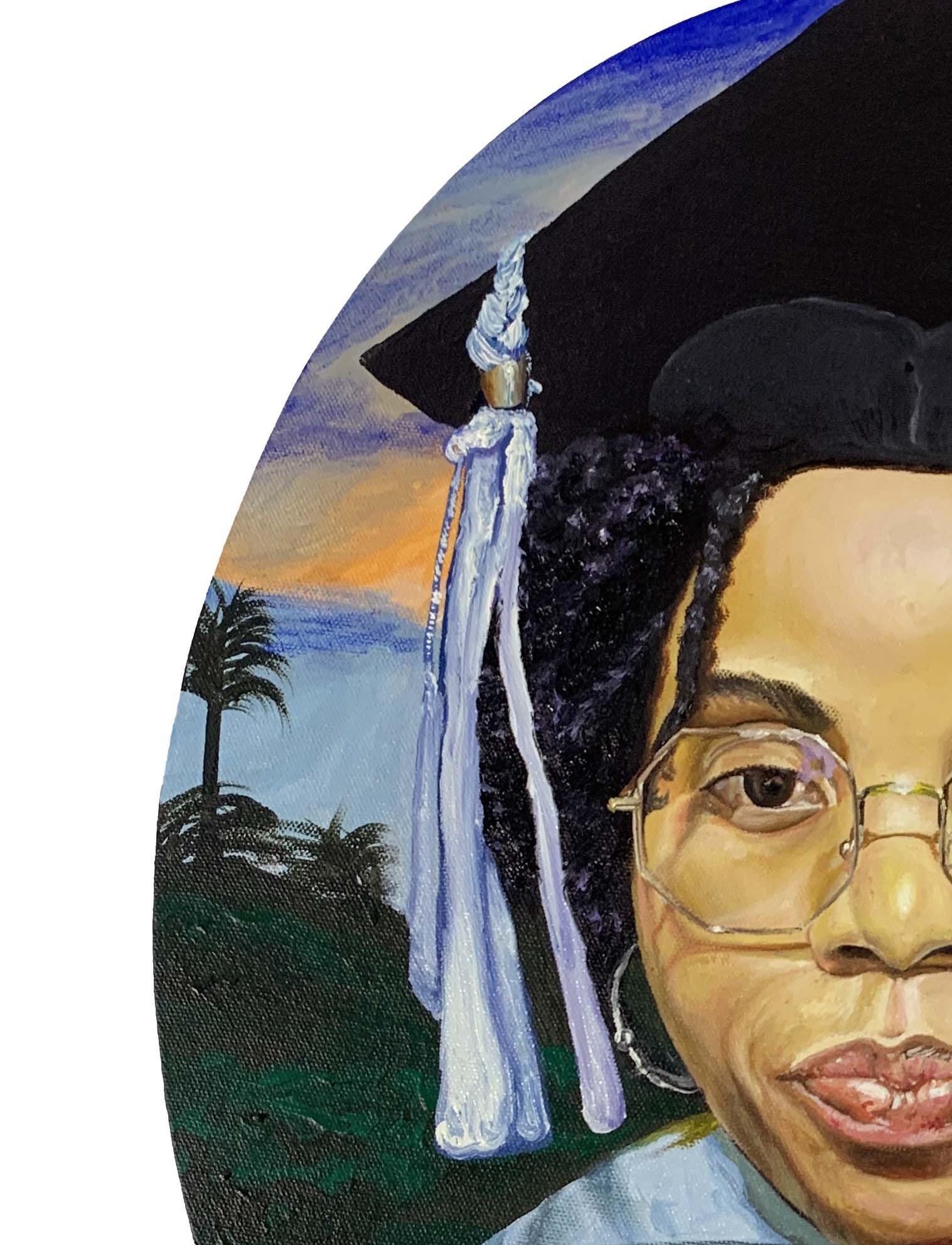 Retrato de Tenecia - Painting de Bukola Orioye