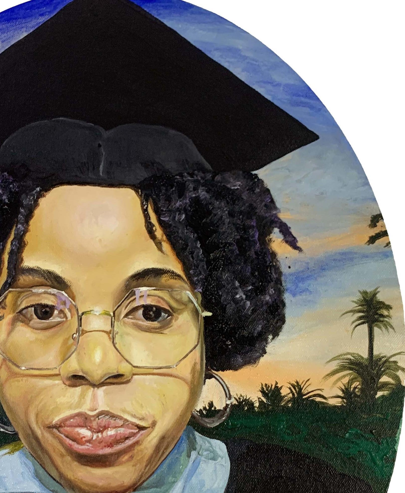 Retrato de Tenecia es una sorprendente celebración de la identidad, la resistencia y el patrimonio cultural de los negros modernos. Lo que la hace única es la armonía entre el retrato contemporáneo y el profundo simbolismo ancestral. Es más que un