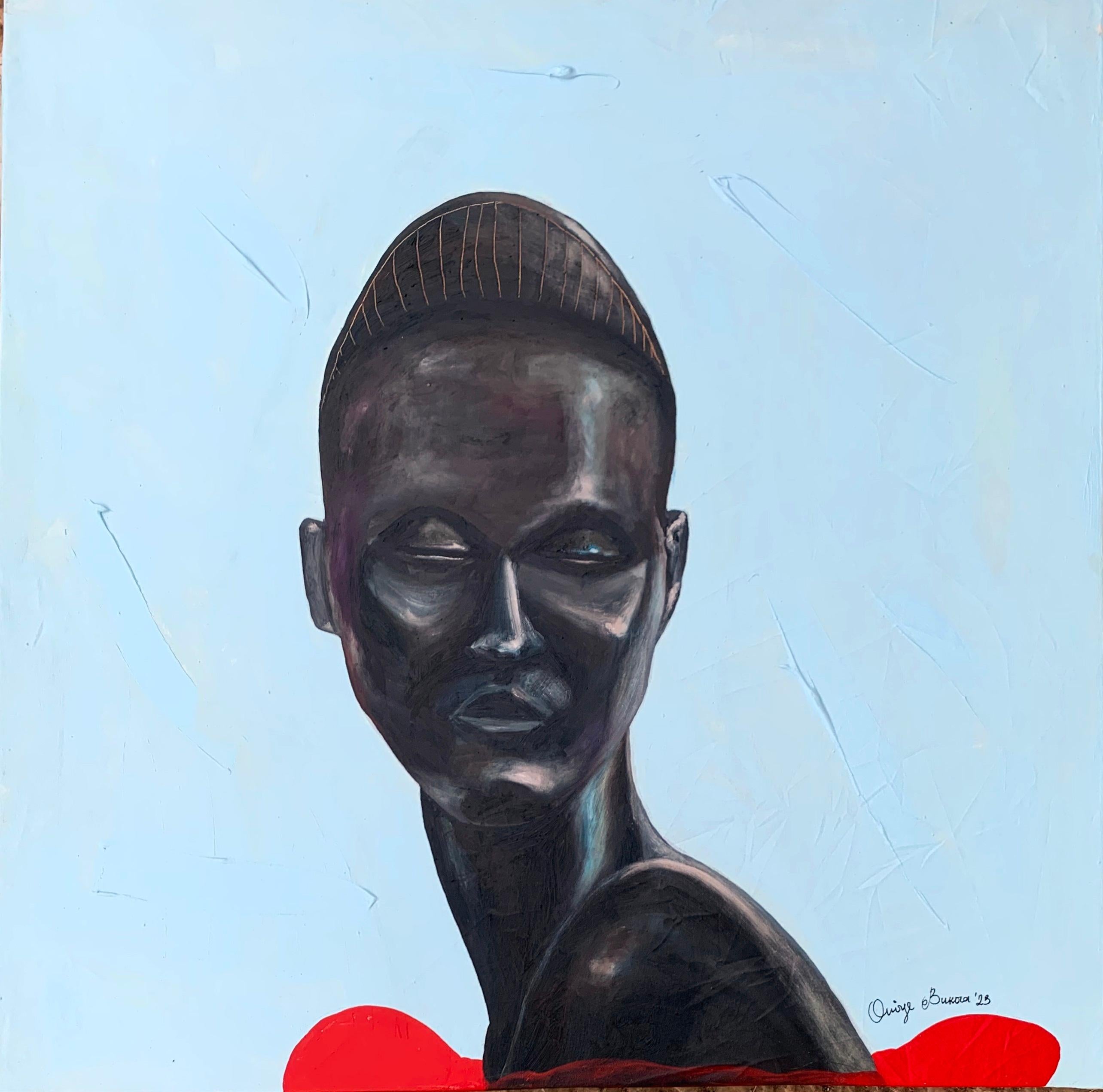 Bukola Orioye Figurative Painting - Prom Queen