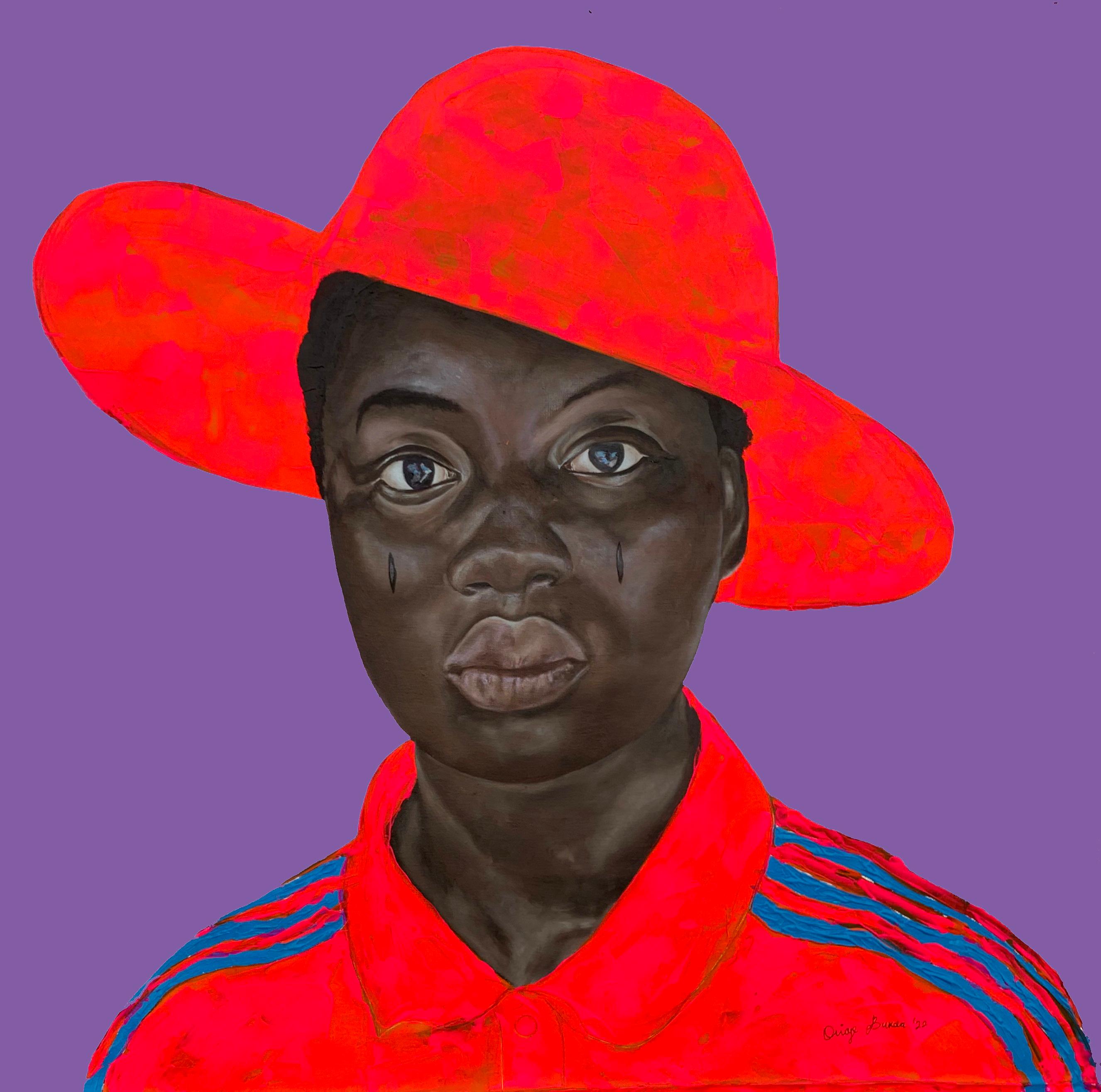Bukola Orioye Portrait Painting - Resilience 2