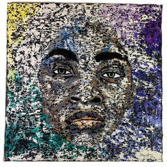 Submerged - Original contemporary African Portrait