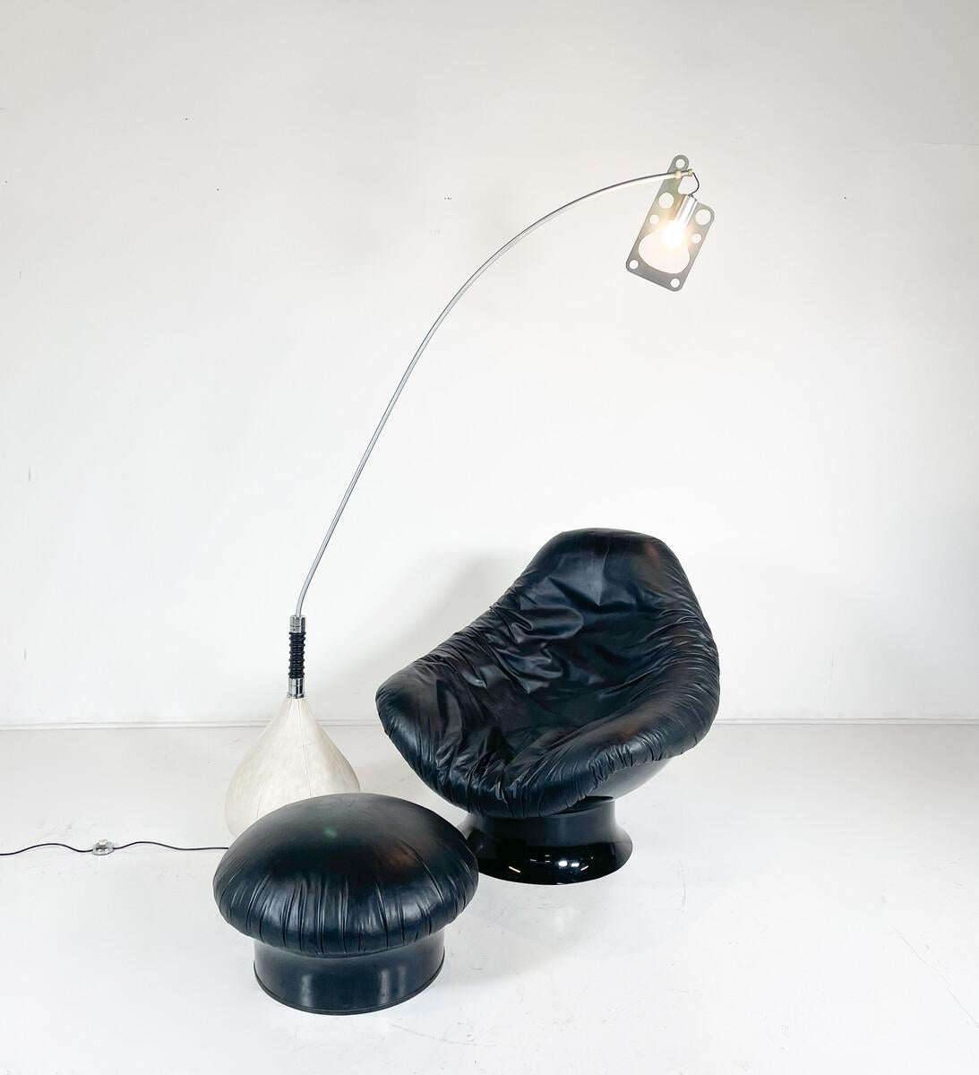 Lampada da terra 'Bul-Bo' di Roberto Gabetti & Aimaro Isola, Italia, anni '60 in vendita 1