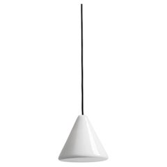 BULB Cone Ceiling Lamp Small with Black Cable by Pedro Sottomayor