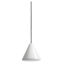 BULB Cone Ceiling Lamp Small with Dark Grey Cable by Pedro Sottomayor