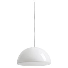 BULB Plafonnier hémisphère moyen avec câble gris foncé par Pedro Sottomayor