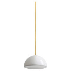 BULB Lampada da soffitto Hemisphere Small con cavo giallo di Pedro Sottomayor