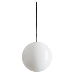 BULB Sphere Ceiling Lamp Medium with Black Cable by Pedro Sottomayor