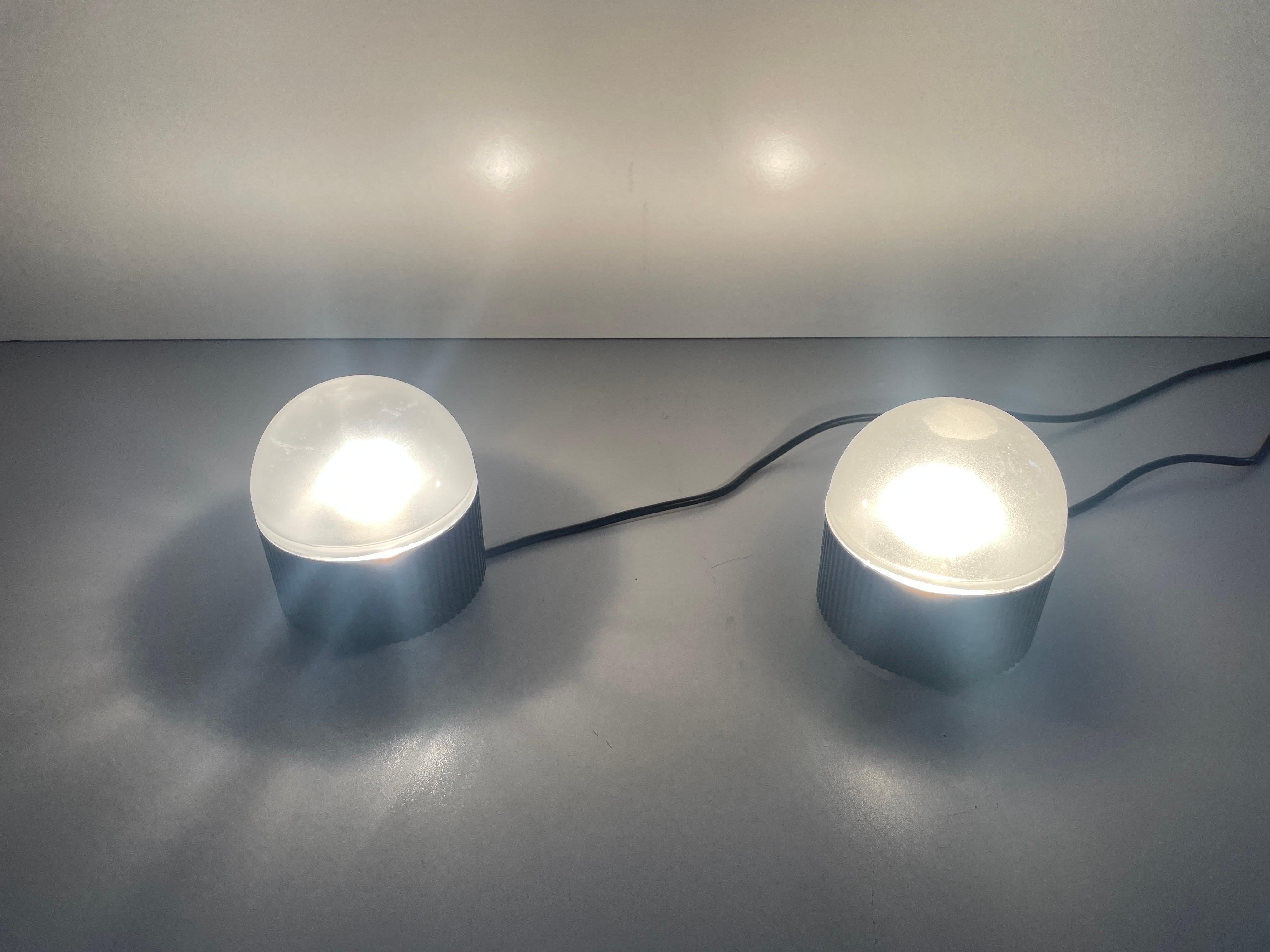 Pareja de lámparas de sobremesa 