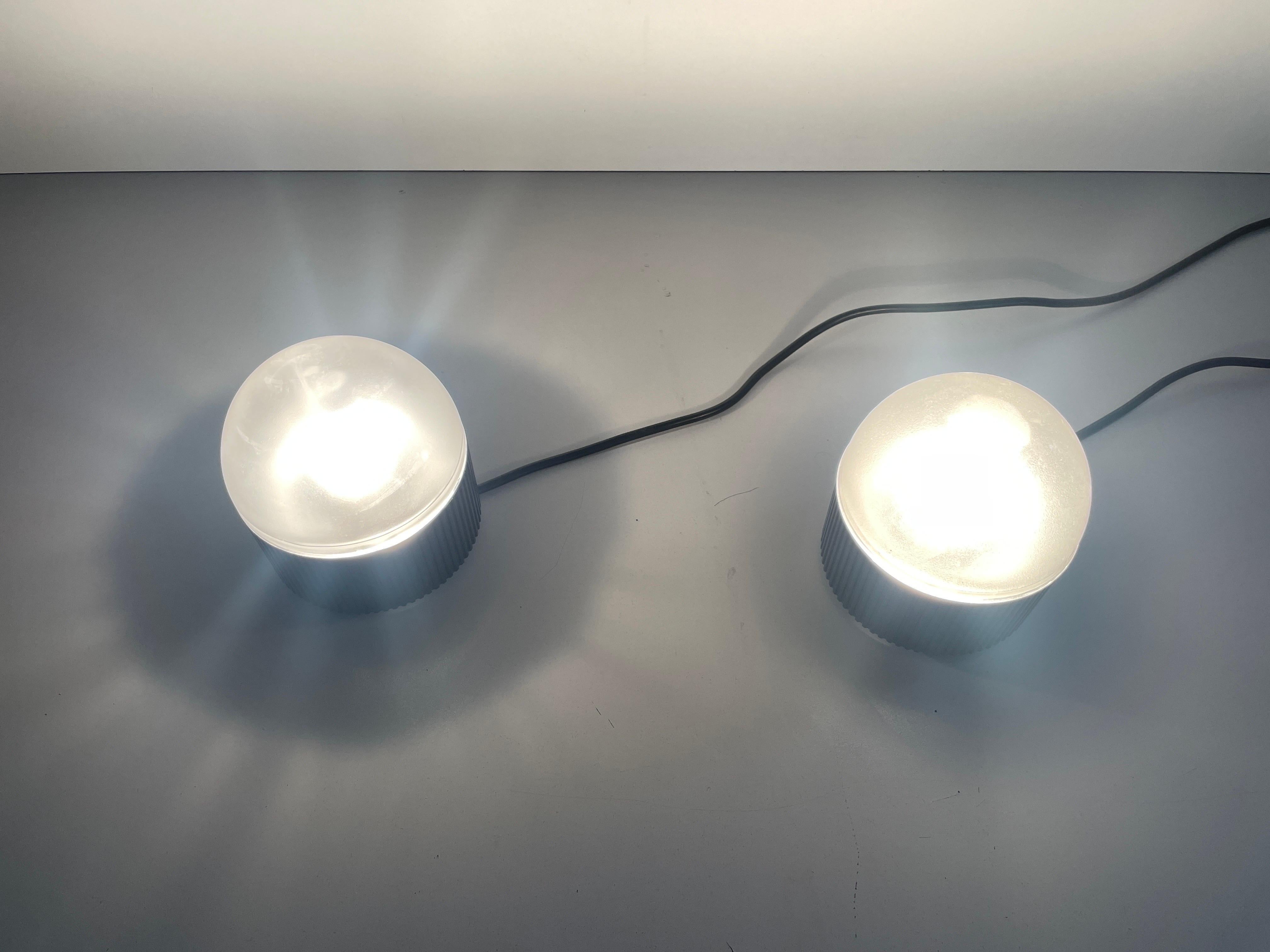 Pareja de lámparas de sobremesa 