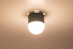 Bulbo Sconce and Flush Mount in Black by Barbieri & Marianelli for Tronconi
