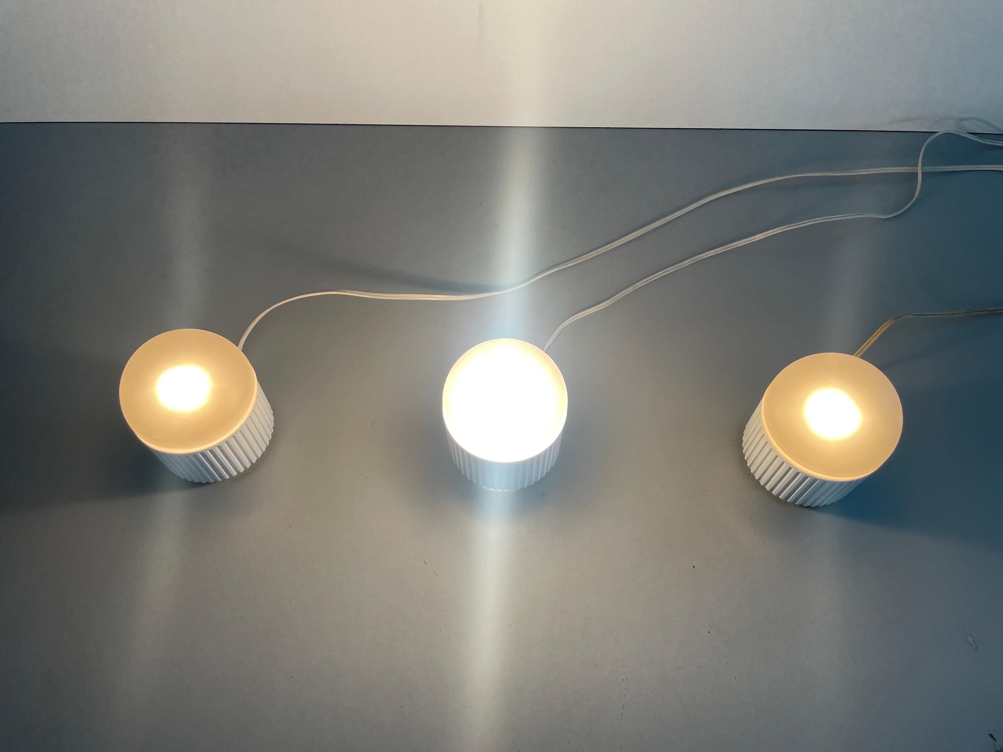 Bulbo' Set of Sconces by R. Barbieri & G. Marianelli for Tronconi, 1970s, Italy en vente 3