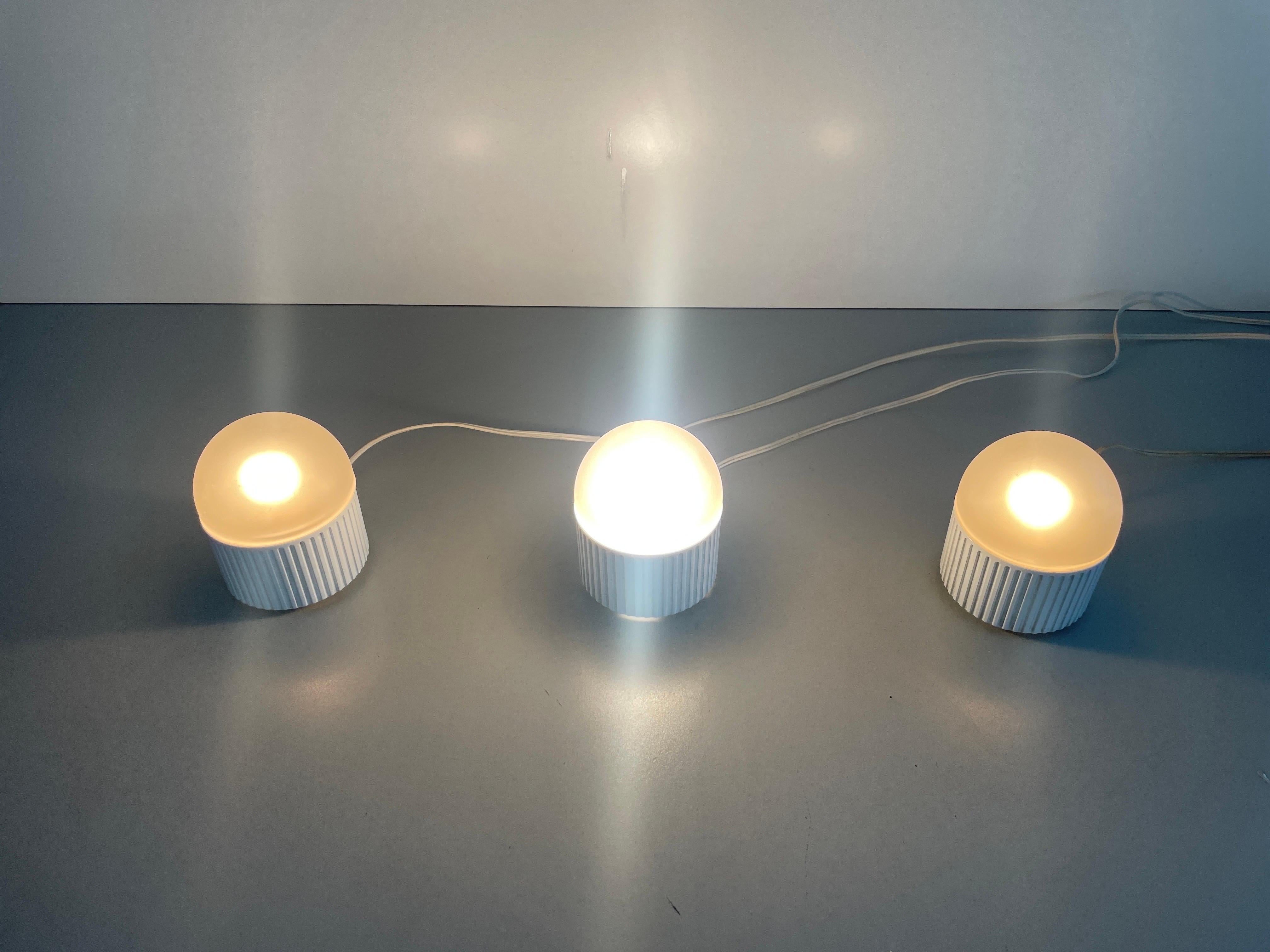 Bulbo' Set of Sconces by R. Barbieri & G. Marianelli for Tronconi, 1970s, Italy in vendita 2
