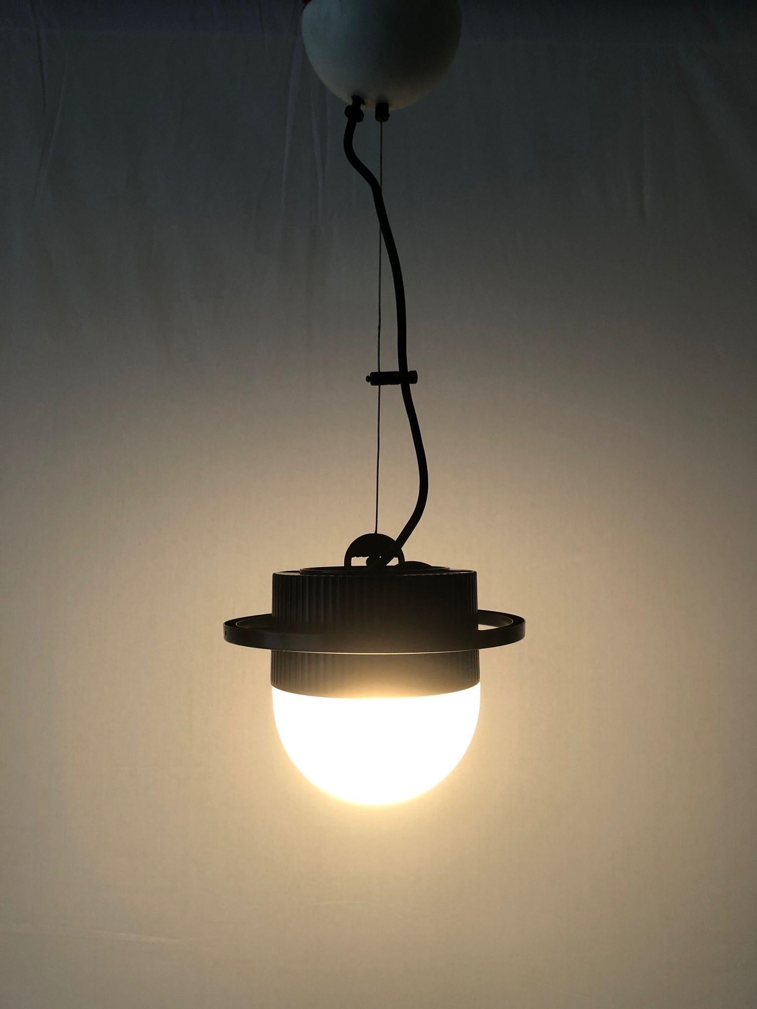 Bulbone Pendant Lamp by Barbieri e Marianelli for Tronconi Milano, 1980s, Italy For Sale 2