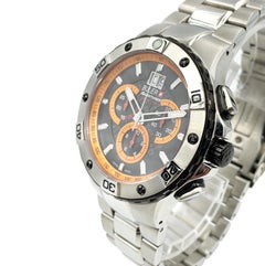 Buler Adventure Montre pour femme en acier inoxydable et quartz de fabrication suisse 36123