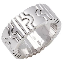 Bulgari 18 Carat White Gold Parentisi Ring