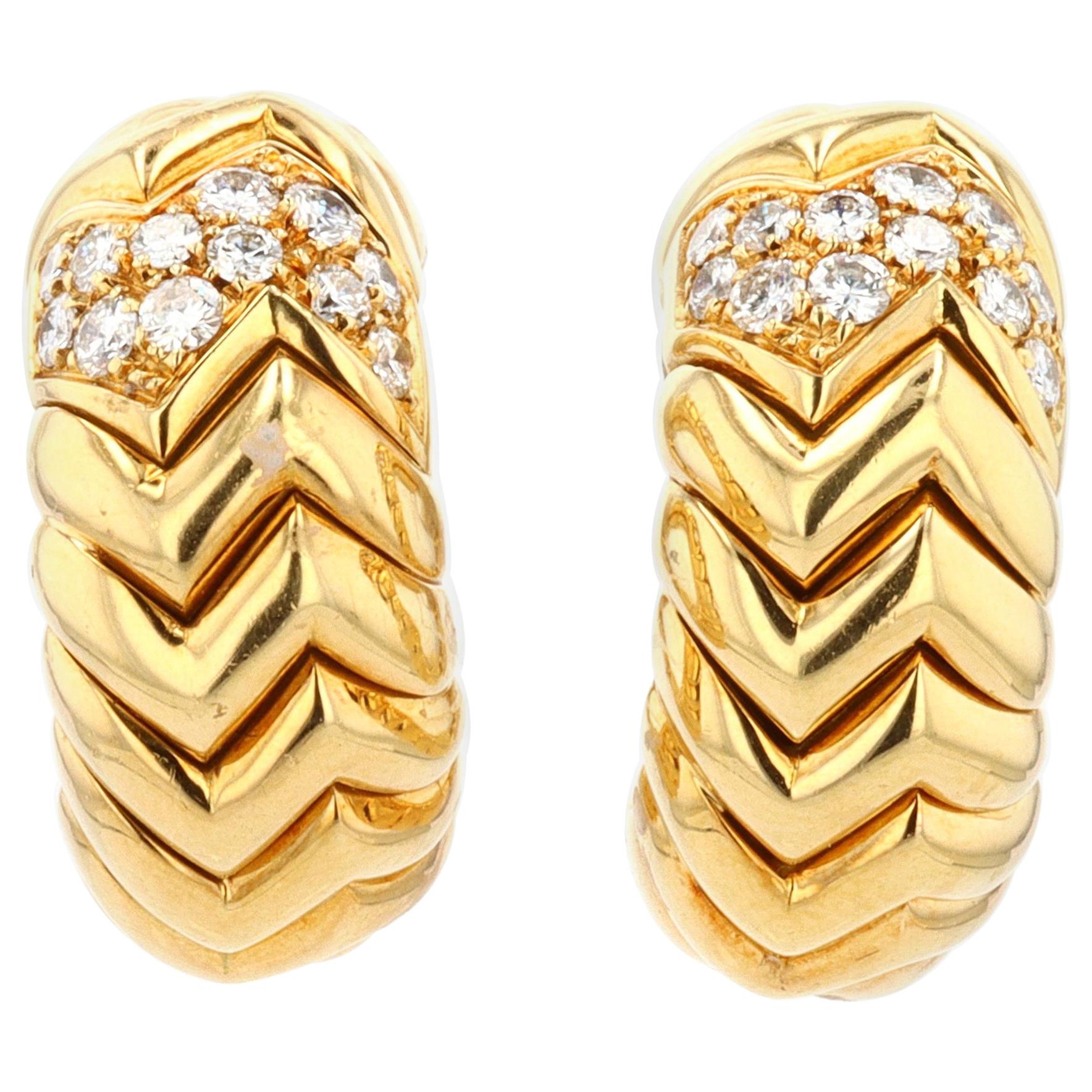 bulgari clip earrings