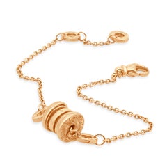 Bulgari Pulsera de oro rosa de 18 quilates B.Zero 1